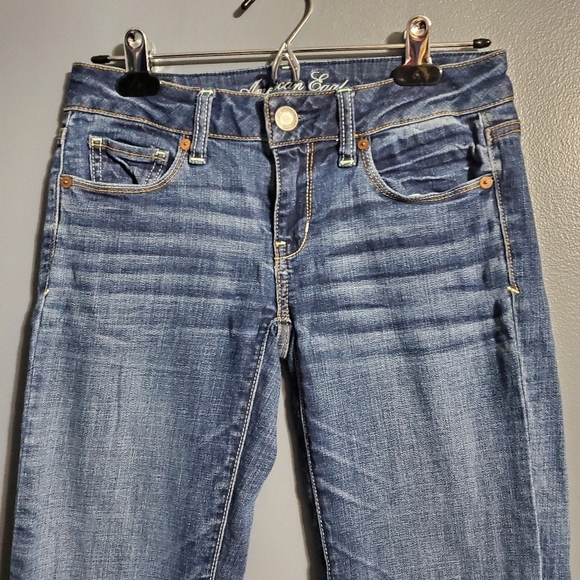 American Eagle Skinny Stretch Jeans Size 2 Short - Picture 2 of 8